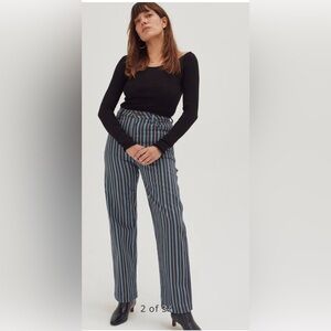 Jem! (Jemma Clare‎ Swatek) Handmade in LA Painter Pants - Striped 8 A20